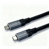 Vivolink USB-C to USB-C Cable 2m - USB4. 40Gbps. 100W PD. 8K. Enterpri