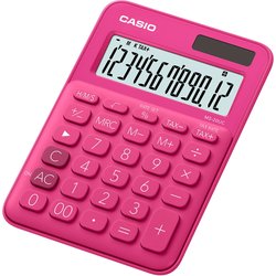Casio MS-20UC-RD Calculator Desktop Basic Red
