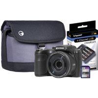 Kodak PIXPRO AZ255 16MP 25x Astro Zoom Bridge Camera - Black - Camera
