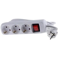 Schuko power srip. 3 oules