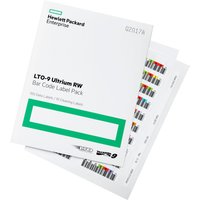 HPE LTO-9 Ultrium RW Bar Code Label Pack