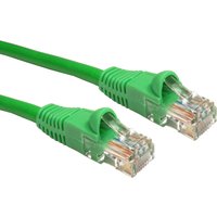 Cables Direct B5LZ-210G networking cable Green 10 m Cat5e U/UTP (UTP)