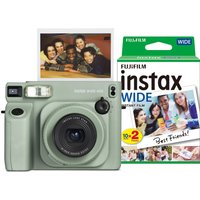 Fujifilm Instax Wide 400 EX D Instant Camera - Camera + 20 Shot Pack