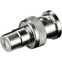 Microconnect BNCRCAADAPTOR1 cable gender changer BNC RCA Metallic