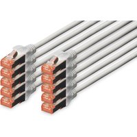 Digitus CAT 6 S/FTP patch cord. 10 units