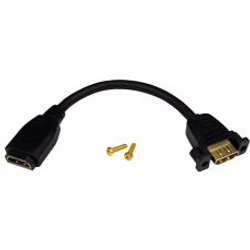 Cables Direct 99HDHS-STUB Hdmi Cable 0.2 M Hdmi Type A (Standard) Blac