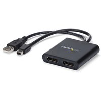 StarTech.com 2-Port Multi Monitor Adapter - Mini DisplayPort to 2x Dis