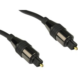Cables Direct 4OPT-102 Audio Cable 2 M Toslink Black