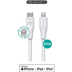 Estuff ES602370-BULK Lightning Cable 3 M White