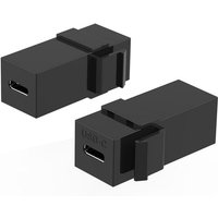 Microconnect USB-C Female-Female Keystone. both way charging