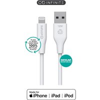 eSTUFF ES601170 lightning cable 1 m White