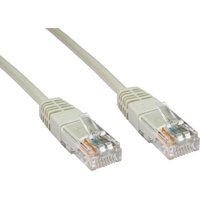 Cables Direct 0.25m Cat6. M - M networking cable Grey U/UTP (UTP)