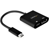 StarTech.com USB C to DisplayPort Adapter with Power Delivery - 8K 60H