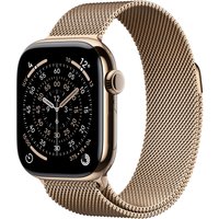Apple Watch Series 11 GPS + Cellular 42mm Gold Titanium Case with Gold