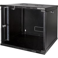 LogiLink W09A54B rack cabinet 9U Wall mounted rack Black