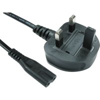 Cables Direct UK - C7 3m Black 2 m C7 coupler