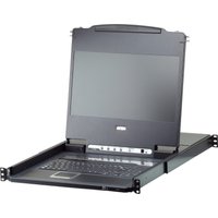 ATEN 8-Port 17.3" DVI Full HD LCD KVM Switch (USB)