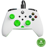 Turtle Beach Rematch Core White and Green Wired Gaming Controller with