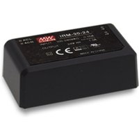 MEAN WELL IRM-30-24 power supply unit 31.2 W Black