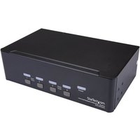 StarTech.com 4-Port Dual DisplayPort KVM Switch - 4K 60Hz - TAA