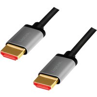 LogiLink CHA0105 HDMI cable 2 m HDMI Type A (Standard) Black. Grey