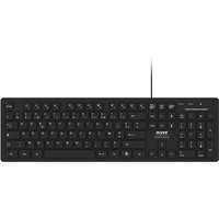 Port Designs 900752-UK keyboard Universal USB QWERTY UK English Black
