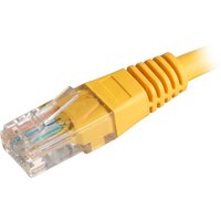 Cablenet CNL 100PK 0.3M C5e Yw UTP PVC 24AWG FMB networking cable