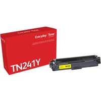 Everyday™ Yellow Toner by Xerox compatible with Brother TN241Y. Standa