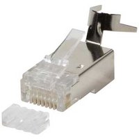 CAT.6A / 7 S-FTP Connector + Clamp - 2 Piece - 4/4 (100pcs)