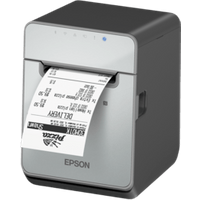 Epson TM-L100. 8 dots/mm (203 dpi). cutter. linerless. USB. RS232. Eth