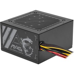 Msi Mag A500N-H Power Supply Unit 500 W 24-Pin Atx Atx Black