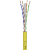 Kordz K13002-305M-YL networking cable Yellow Cat6 U/UTP (UTP)