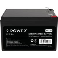 2-Power 2P12-12 UPS battery 12 V