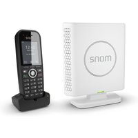 Snom M430 DECT telephone Caller ID Black. White