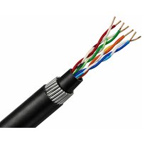 FDL CAT.6 U/FTP STEEL WIRE ARMOURED EXTERNAL CABLE - 100M
