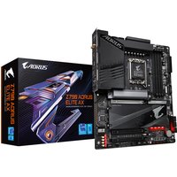 GIGABYTE Z790 AORUS ELITE AX Motherboard - Supports Intel Core 14th CPUs, 16*+2+1 Phases Digital VRM, up to 7600MHz DDR5 (OC), 4xPCIe 4.0 M.2, Wi-Fi 6E, 2.5GbE LAN, USB 3.2 Gen 2x2