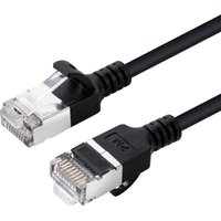 Microconnect V-FTP6A01S-SLIM networking cable Black 1 m Cat6a U/FTP (S