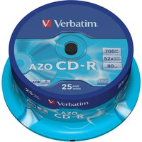 Verbatim CD-R AZO Crystal 700 MB 25 pc(s)