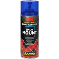 Scotch 3M Spray Mount Transparent Repositioning Adhesive Spray Can 400