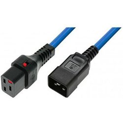Microconnect PC1376 Power Cable Blue 3 M C19 Coupler C20 Coupler