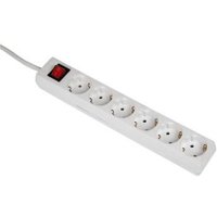 Hama 00108833 surge protector White 6 AC outlet(s) 230 V 5 m