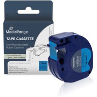 MediaRange Plastic tape cassette. for label printers using Dymo® 91222