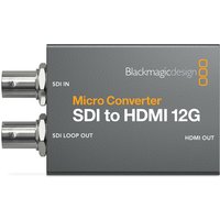 Blackmagic Design Micro Converter SDI to HDMI 12G Active video convert