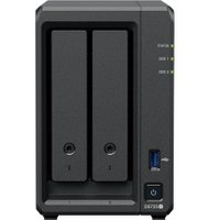 Synology DP320 NAS/storage server Desktop R1600 8 GB 16 TB Black