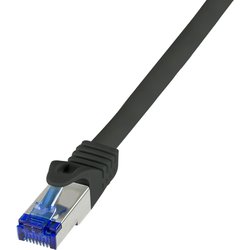 Logilink C6A033S Networking Cable Black 1 M Cat6A S/Ftp (S-STP)