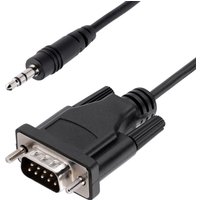 StarTech.com 3ft (1m) DB9 to 3.5mm Serial Cable for Serial Device Conf