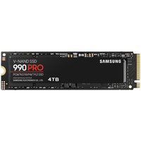 Samsung 990 PRO. SSD capacity: 4 TB SSD form factor: M.2 Read speed: 7450 MB/s Write speed: 6900 MB/s Component for: PC/Game console