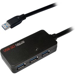 Logilink UA0262 Interface Hub Usb 3.2 Gen 1 (3.1 Gen 1) Type-A 5000 Mb
