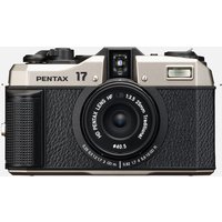 Pentax 17 Compact film camera 35 mm Black. Silver