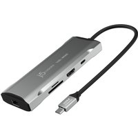 j5create JCD393 4K60 Elite USB-C® 10Gbps Mini Dock, Space Grey
